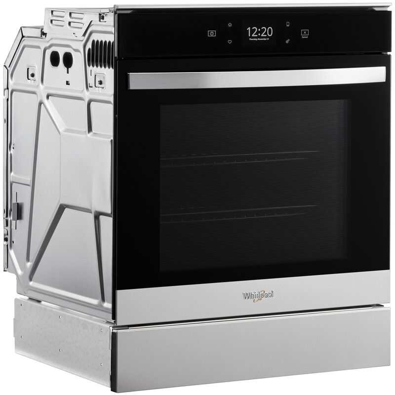 Whirlpool 24 in. 2.9 cu. ft. Smart Electric Single Wall Oven with True European Convection - Fingerprint Resistant Stainless, , hires