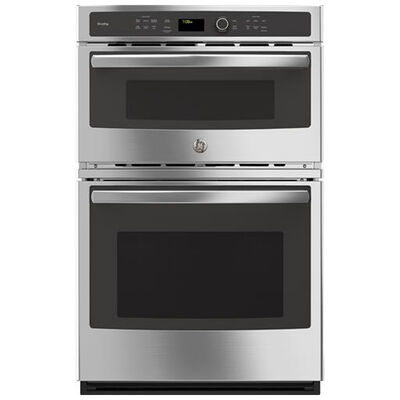 GE Profile 27" 6.0 Cu. Ft. Electric Double Wall Oven with True European Convection & Self Clean - Stainless Steel | PK7800SKSS