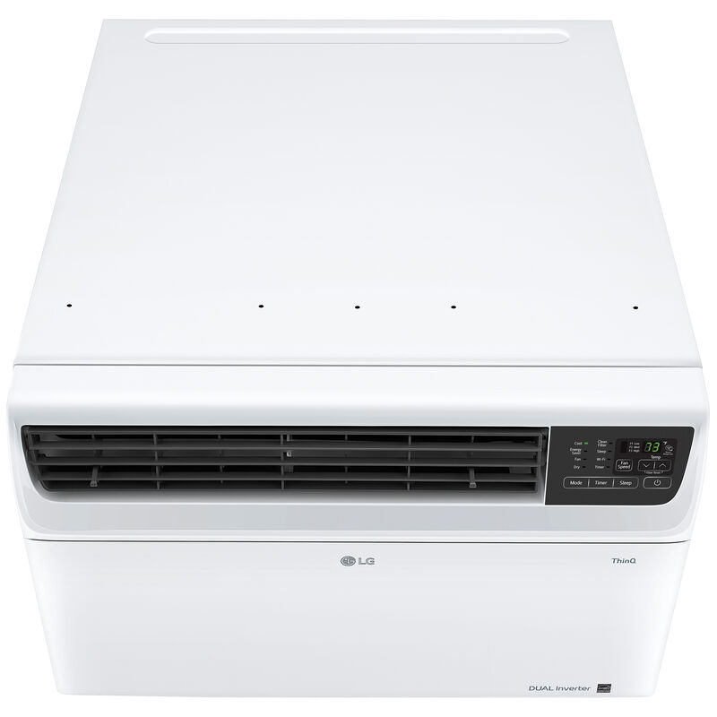 LG 18,000 BTU Smart Energy Star Window/Wall Air Conditioner with Dual Inverter, Sleep Mode & Remote Control - White, , hires