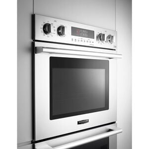 Signature Kitchen Suite 30 in. 9.4 cu. ft. Smart Front Control Electric Double Wall Oven with True European Convection - Stainless Steel, , hires