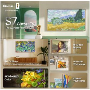 Hisense - 85" Class S7 Series QLED 4K UHD Smart Google TV, , hires