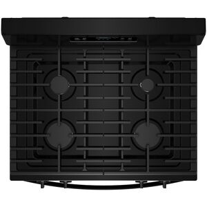Whirlpool 30 in. 5.1 cu. ft. Gas Range with 4 Sealed Burners - Black, , hires