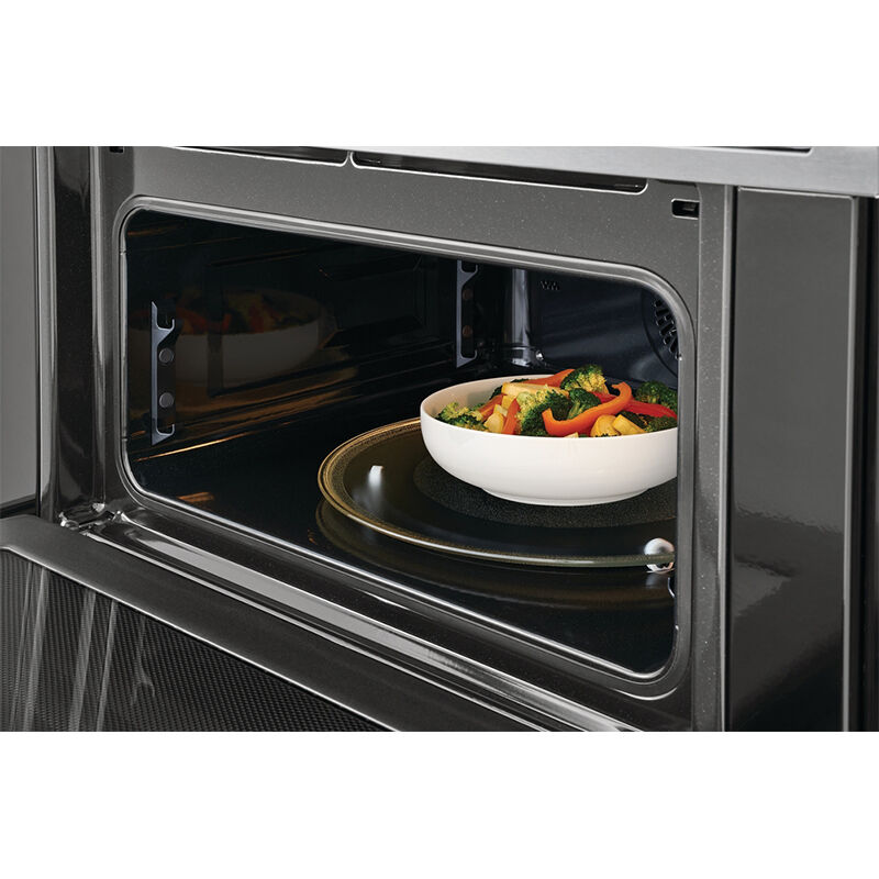 Frigidaire Gallery 30 in. 7 cu. ft. Steam Electric Microwave/Wall Oven Combo with True European Convection - Stainless Steel, Stainless Steel, hires