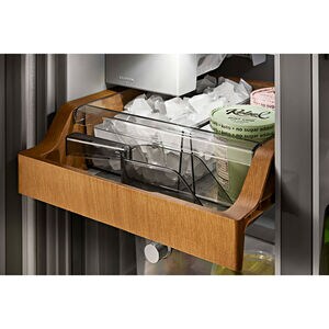 KitchenAid 36 in. 19.4 cu. ft. Counter Depth 4-Door French Door Refrigerator with Ice Maker - Stainless Steel, , hires