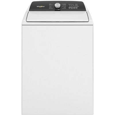 Whirlpool 27.75 in. 4.6 cu. ft. Top Load Washer with Built-in Faucet - White | WTW5010LW