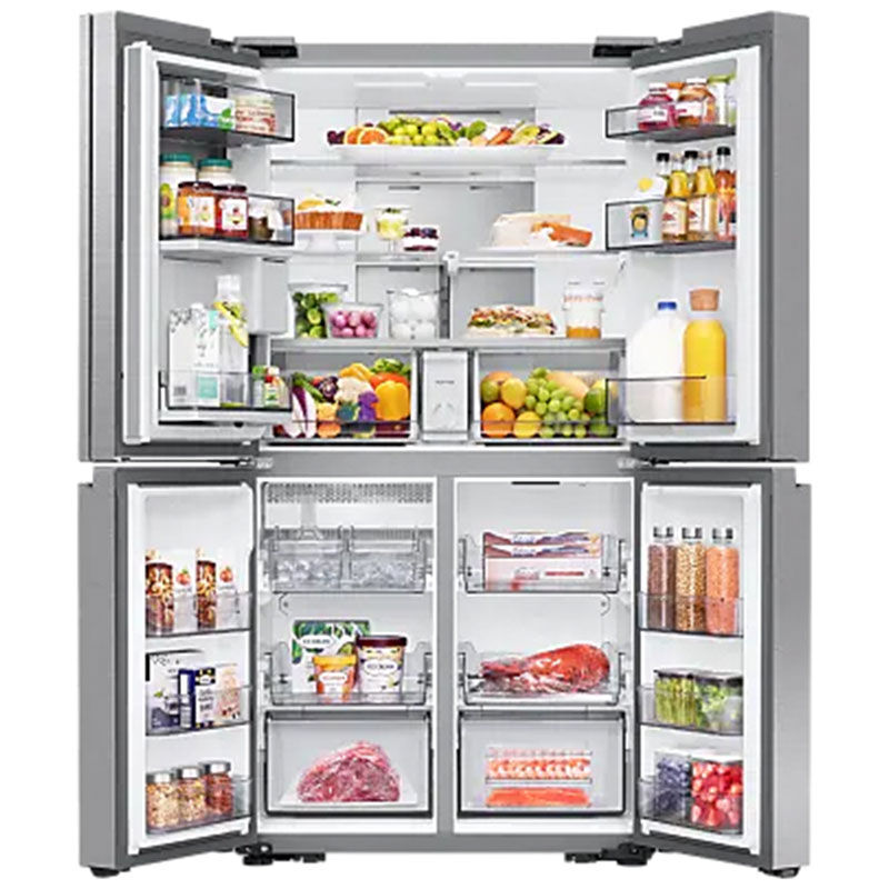 Dacor 36 in. 22.8 cu. ft. Smart Counter Depth 4-Door French Door Refrigerator with Internal Water Dispenser - Silver Stainless, , hires