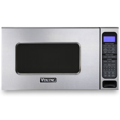 Viking 5 Series 24 in. 2.0 cu.ft Built-In/Countertop Microwave with 11 Power Levels & Sensor Cooking Controls - Stainless Steel | VMOS501SS