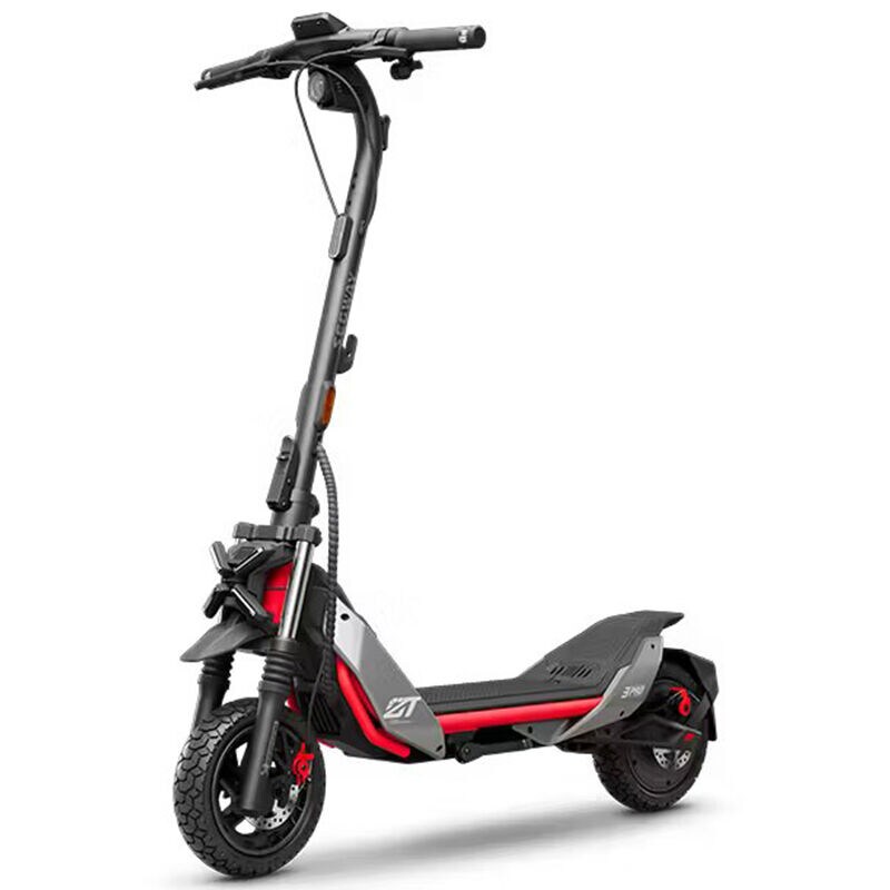 Segway - ZT3 Pro Kick Scooter w/43.5 Max Operating Range & 24.9mph Max Speed - Black - Black, , hires