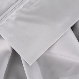 BEDGEAR Hyper-Cotton Split King Size Sheet Set (Ideal for Adj. Bases) - Light Grey, Light Grey, hires