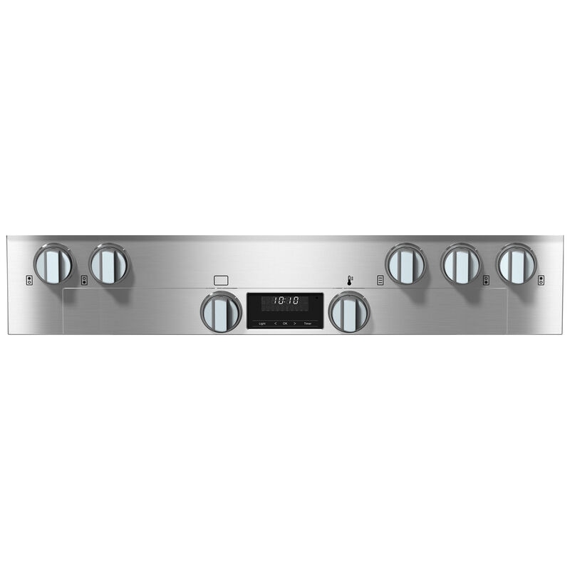 Miele 36 in. 5.8 cu. ft. Convection Oven Freestanding LP Gas Range with 4 Sealed Burners & Griddle - Clean Touch Steel, , hires
