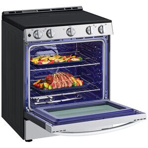 LG 30 in. 6.3 cu. ft. Slide-In Electric Range with Radiant Burners - Stainless Steel, , hires