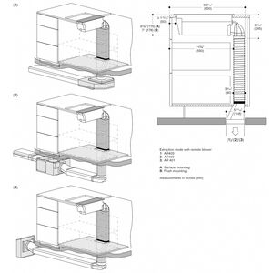Gaggenau Vario 400 Series 6 in. Convertible Downdraft with 3 Fan Speeds - Stainless Steel, , hires
