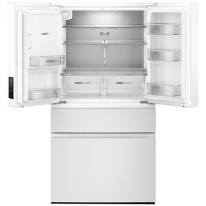 Whirlpool 36 in. 28.9 cu. ft. 4-Door French Door Refrigerator with Ice & Water Dispenser - White, , hires