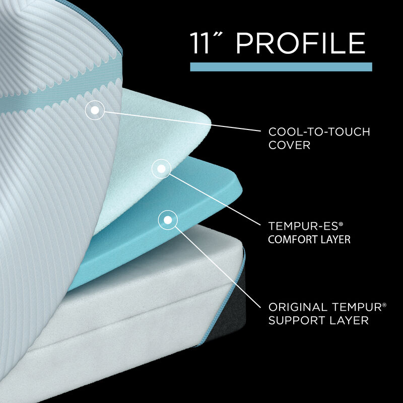Tempur-Pedic Adapt Medium Mattress - Twin XL Size, , hires