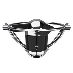 Sharper Image SBM1 Soft Blade USB Powered Desk Fan, , hires