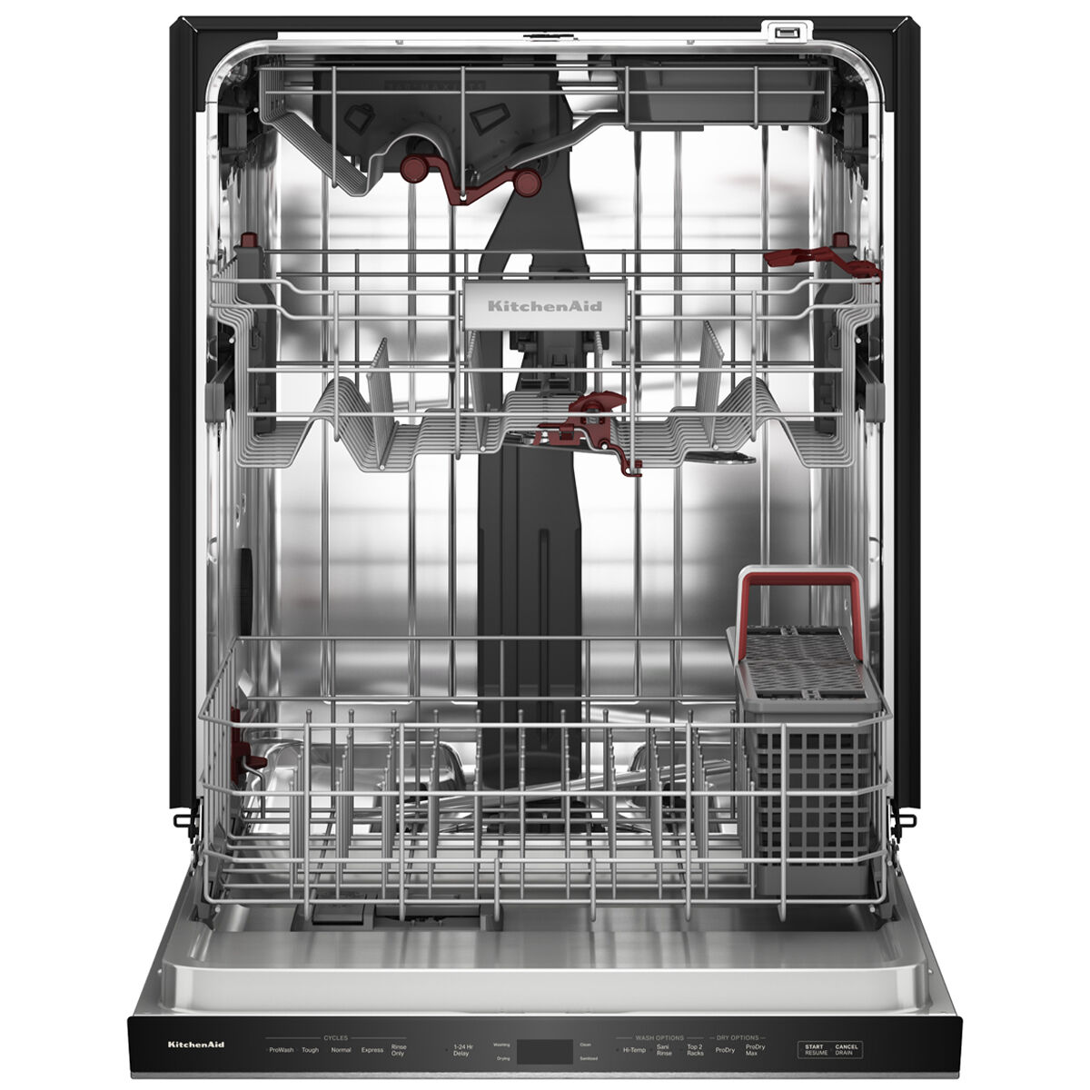 KitchenAid 24 in. Top Control Dishwasher with 44 dBA Sound Level