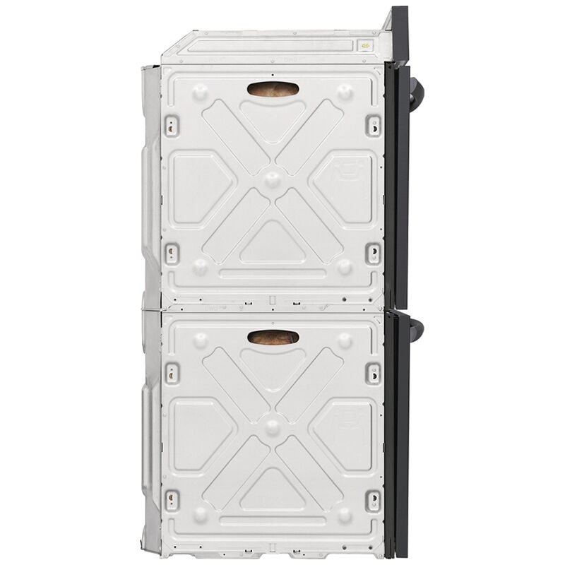 Frigidaire Gallery 30 in. 10.6 cu. ft. Top Control SteamElectric Double Wall Oven with True European Convection - Black Stainless, Black Stainless, hires