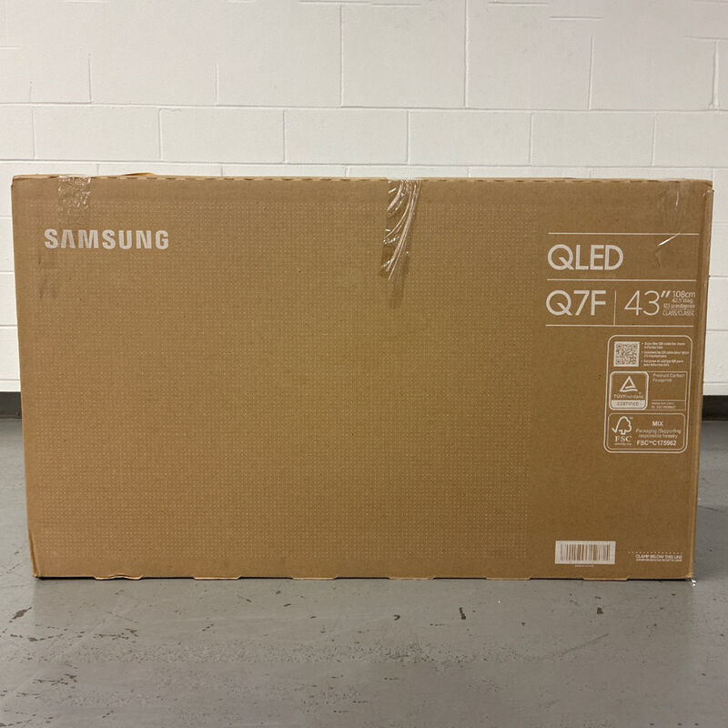 Samsung - 43" Class Q7F QLED 4K UHD Samsung Vision AI Smart TV (Open Box Excellent Condition), , hires