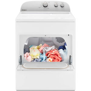 Whirlpool 29 in. 7.0 cu. ft. Gas Dryer with AutoDry Drying System & Sensor Dry - White, , hires