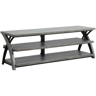 Living Style 78 in. TV Stand - Gray | AVC78H13AXGR