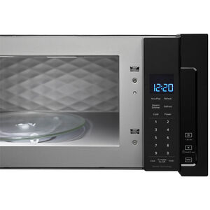 Whirlpool 30" 1.1 Cu. Ft. Over-the-Range Microwave with 10 Power Levels, 400 CFM & Sensor Cooking Controls - Black, Black, hires