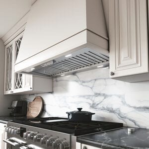 Zephyr 48 in. Ducted Standard Style Range Hood with 1200 CFM, 6 Fan Speeds & 4 LED Lights - Stainless Steel, , hires