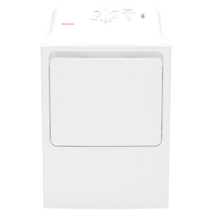 Hotpoint 27 in. 6.2 cu. ft. Electric Dryer with Up To 120 ft. Venting & Shallow Depth - White, , hires