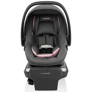 Evenflo Revolve180 LiteMax NXT Rotating Infant Car Seat w/ Green & Gentle - Primerose Pink, , hires