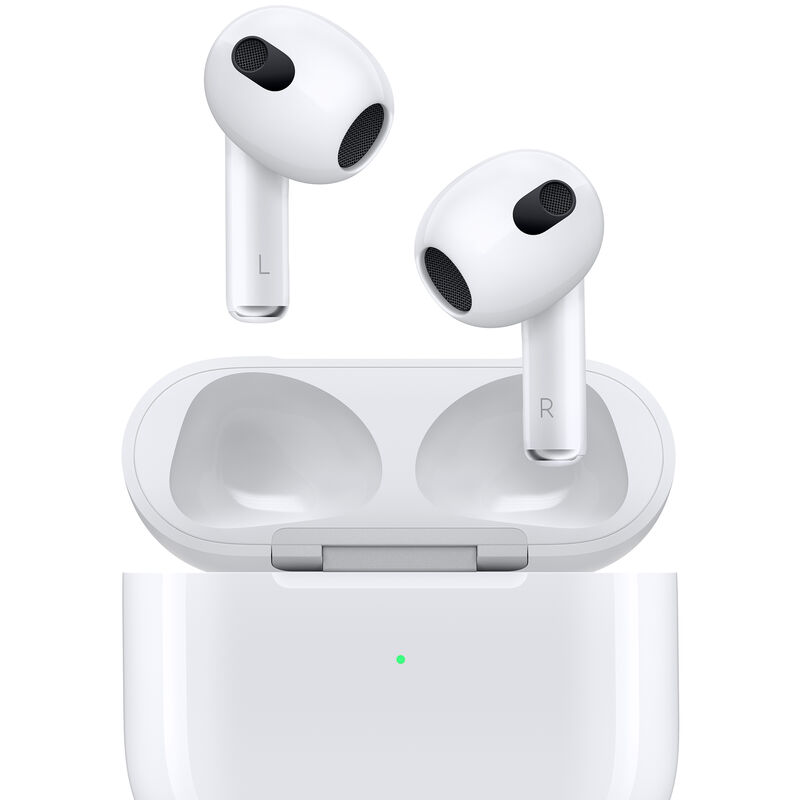 Apple - AirPods (3rd generation) with Lightning Charging Case - White, , hires