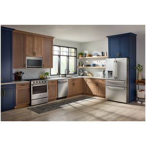Maytag 36 in. 28.9 cu. ft. 4-Door French Door Refrigerator with Ice & Water Dispenser - Fingerprint Resistant Stainless Steel, , hires