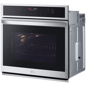 LG 30 in. 4.7 cu. ft. Smart Electric Single Wall Oven with Standard Convection - PrintProof Stainless Steel, , hires