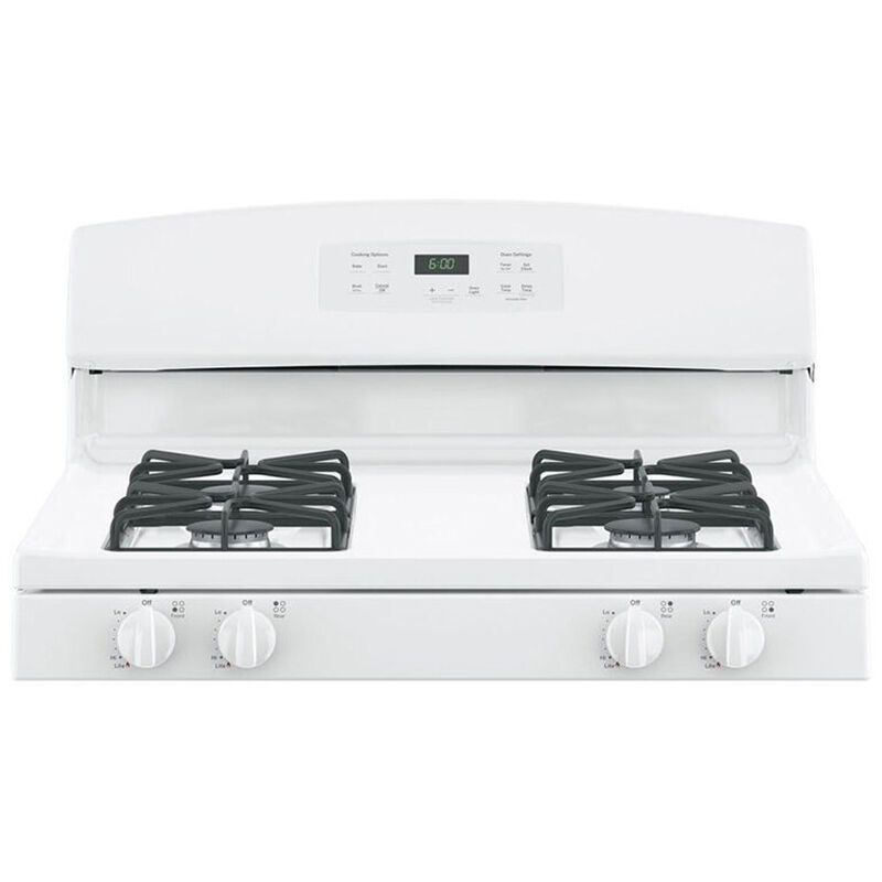 GE 30 in. 4.8 cu. ft. Oven Freestanding Gas Range with 4 Sealed Burners