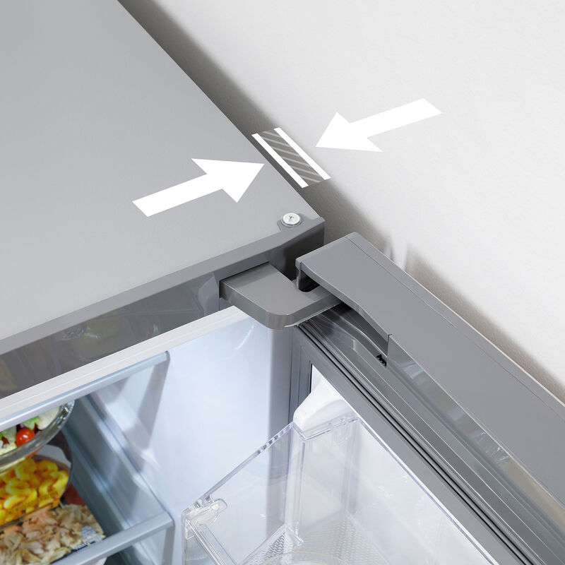 GE 31 in. 17.7 cu. ft. Counter Depth Bottom Freezer Refrigerator - Fingerprint Resistant Stainless, , hires