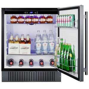 Summit 27 in. 4.9 cu. ft. Undercounter Refrigerator - Stainless Steel, , hires