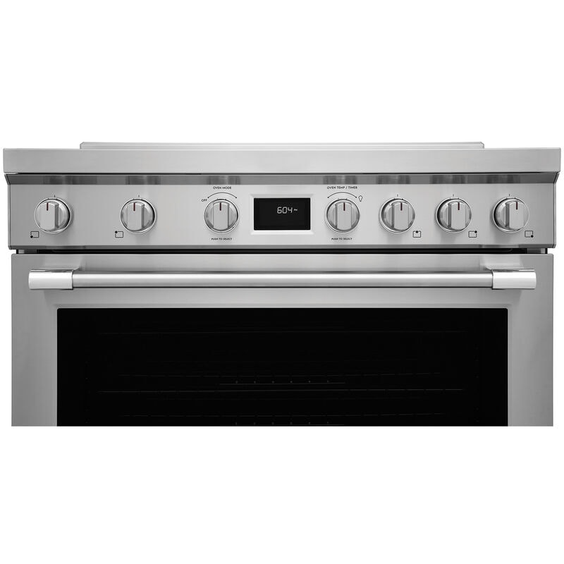 Frigidaire Professional 36 in. 4.4 cu. ft. Dual Convection Electric Range with 5 Induction Burners - Stainless Steel, , hires