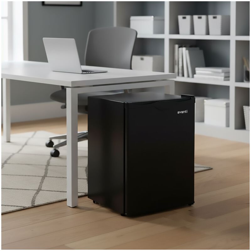 Avanti 19 in. 2.2 cu. ft. Undercounter Refrigerator - Black, , hires