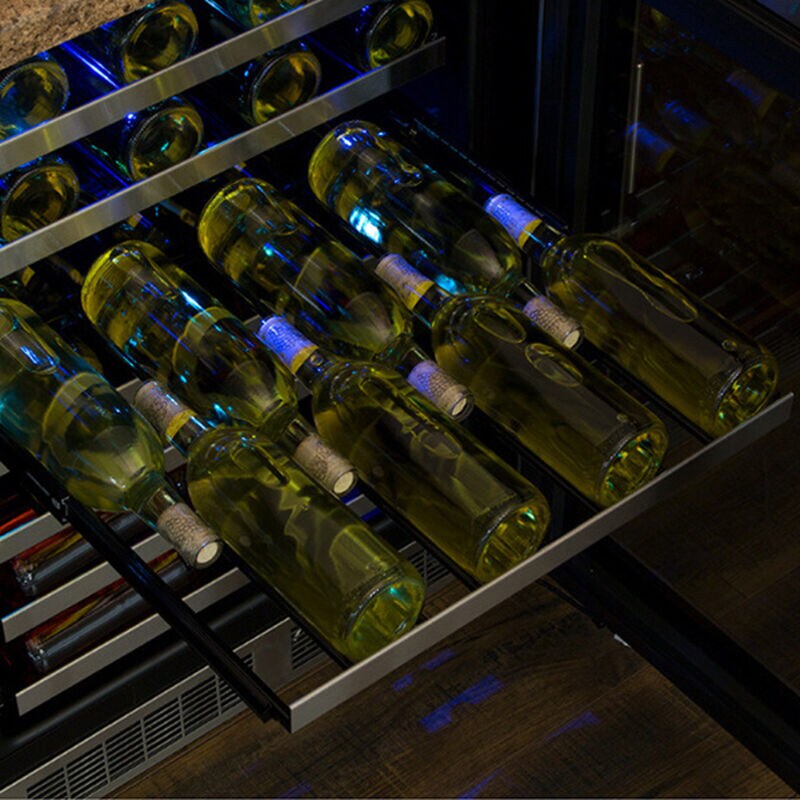 Marvel Professional Series 24 in. Undercounter Wine Cooler with Single Temperature Zone & 48 Bottle Capacity - Stainless Steel, , hires