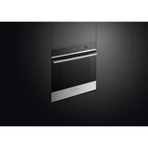 Fisher & Paykel Series 9 24 in. 3 cu. ft. Smart Electric Single Wall Oven with Standard Convection - Stainless Steel, , hires