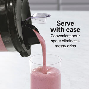 Hamilton Beach Power Elite Blender with 40 oz. Glass Jar, , hires
