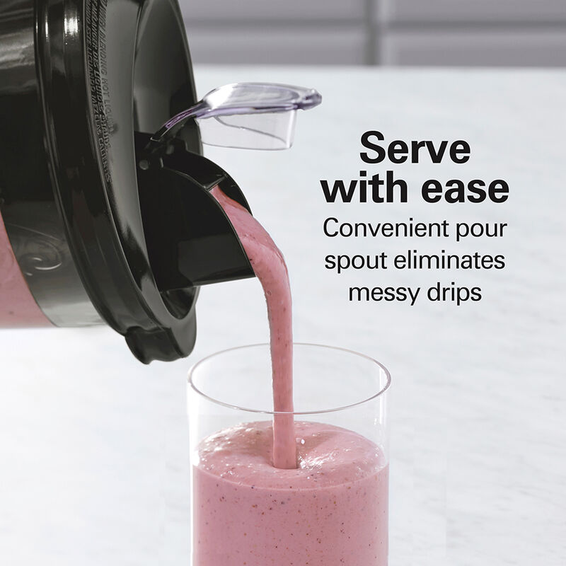 Hamilton Beach Power Elite Blender with 40 oz. Glass Jar, , hires