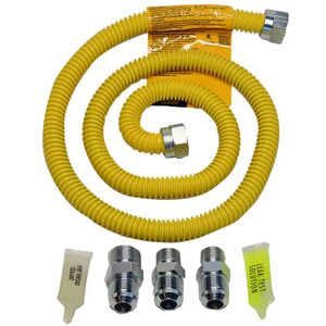 NDA Gas Connector For Dryer or Range 48" Length, , hires