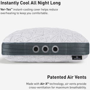 BEDGEAR Storm 2.0 Performance Standard Size Pillow, , hires