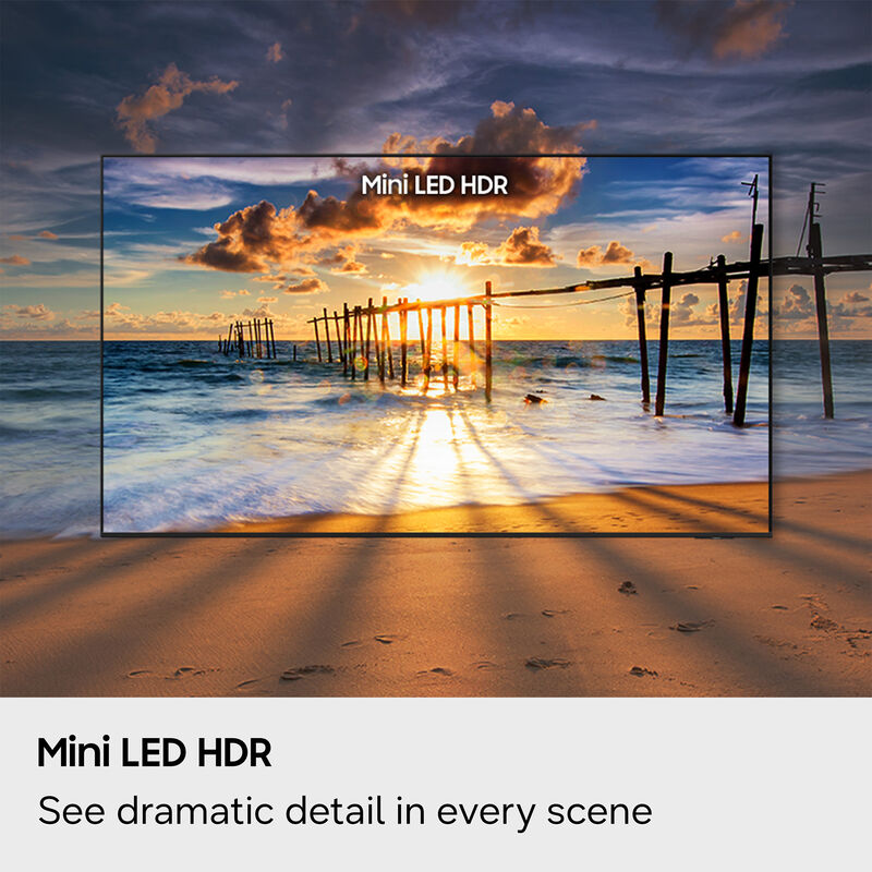 Samsung - 43" Class M70H Mini LED 4K UHD Smart Tizen TV, , hires