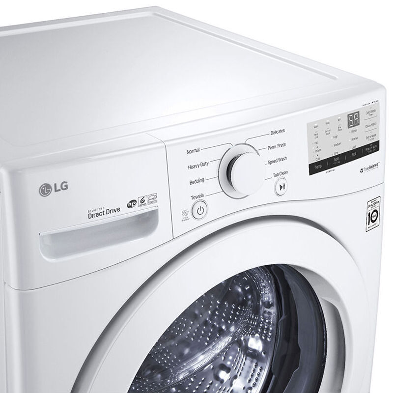 LG 27 in. 4.5 cu. ft. Stackable Front Load Washer - White, , hires