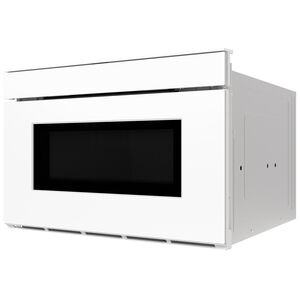 Sharp 24 in. 1.2 cu. ft. 950W Smart Drawer Microwave with Sensor Cooking - White, , hires