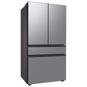 Samsung Bespoke 36 in. 22.8 cu. ft. Smart Counter Depth 4-Door French Door Refrigerator with Internal Water Dispenser - Stainless Steel, Stainless Steel, hires
