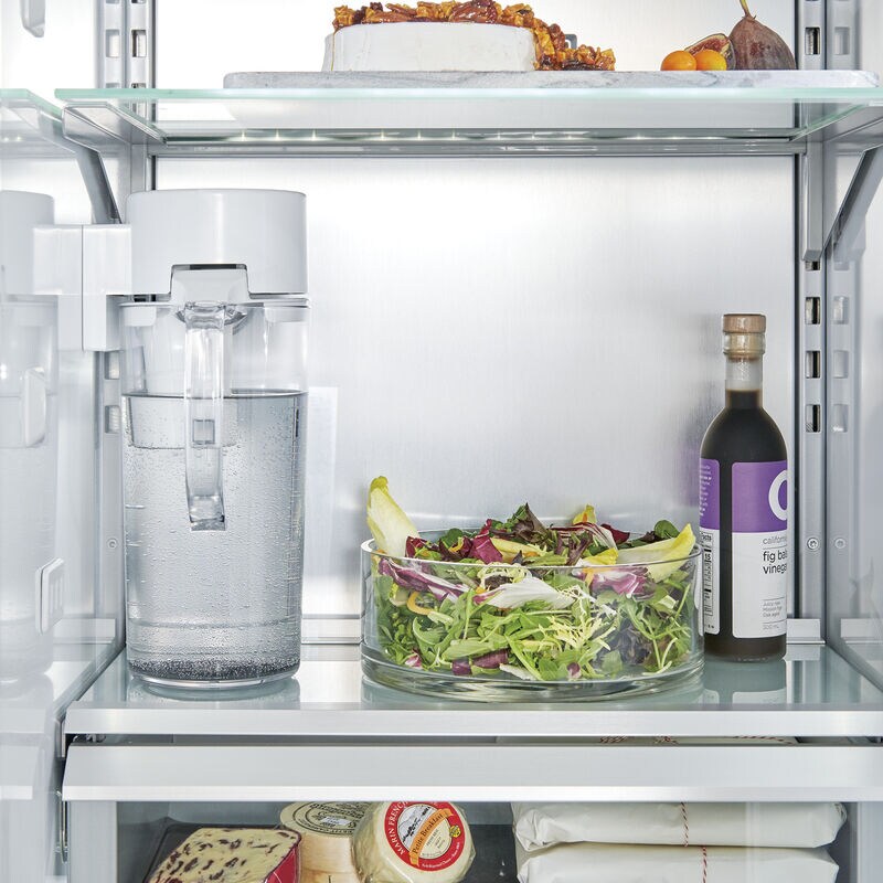 Monogram 24 in. 13.3 cu.ft. Built-In Smart Counter Depth Freeezerless Refrigerator - Custom Panel Ready, , hires