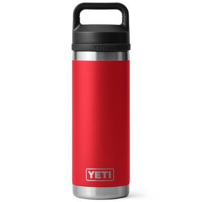 YETI Rambler 18 oz Bottle with Chug Cap - Rescue Red | YRAMBC18RR