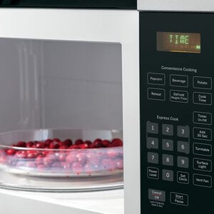 GE 30 in. 1.6 cu. ft. 1000W Over-the-Range Microwave with 300 CFM - Stainless Steel, Stainless Steel, hires