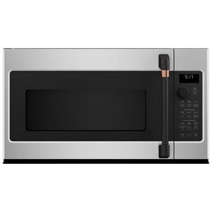 Cafe Handle Kit for Over the Range Microwave - Flat Black, , hires